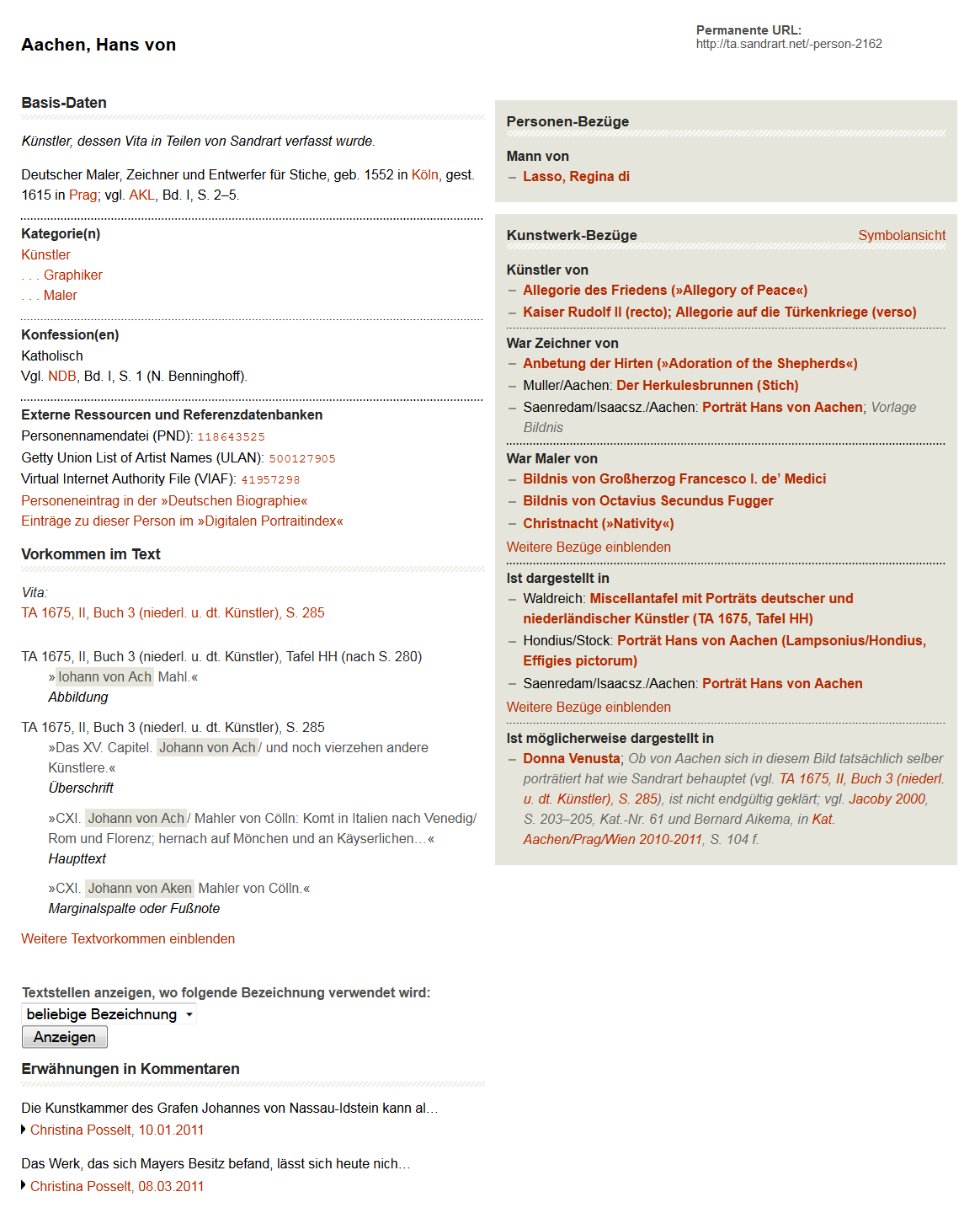 Personendossier.