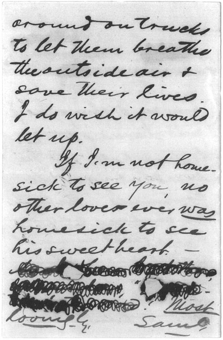 Manuscript page 2,’SLC to OLC, 11 and 12 Dec 1873’.