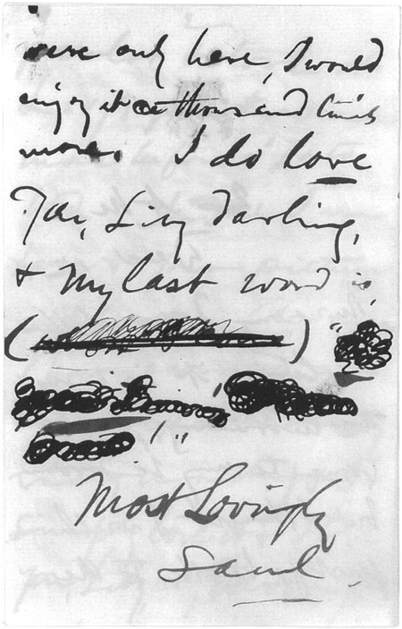 Manuscript page 6, ‘SLC to OLC, 11 and 12 Dec 1873’.