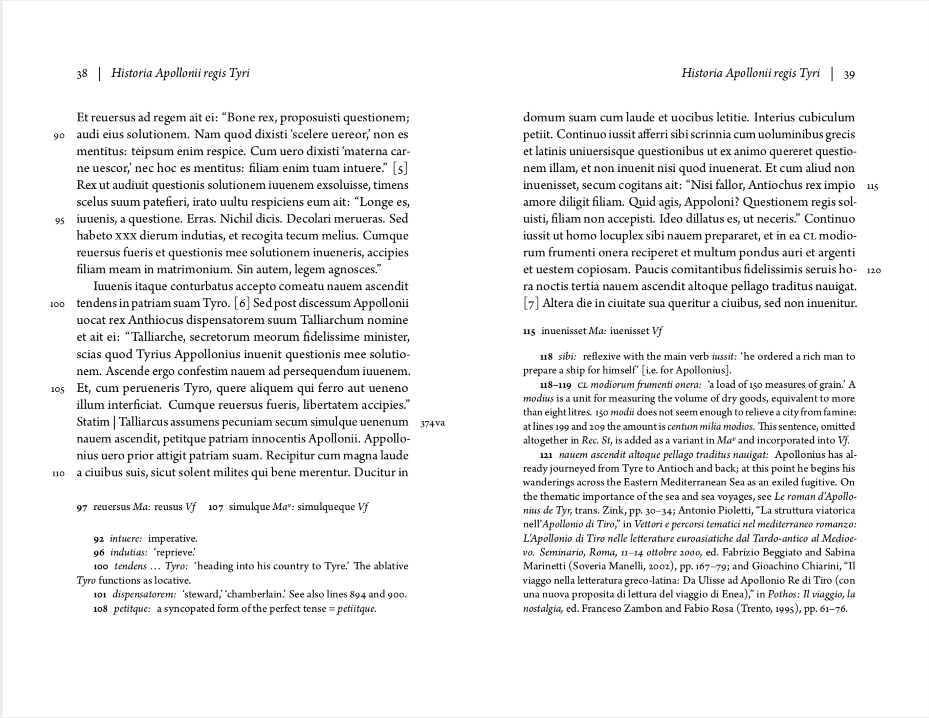 Toronto Medieval Latin Texts edition and commentary, typeset using Reledmac.
