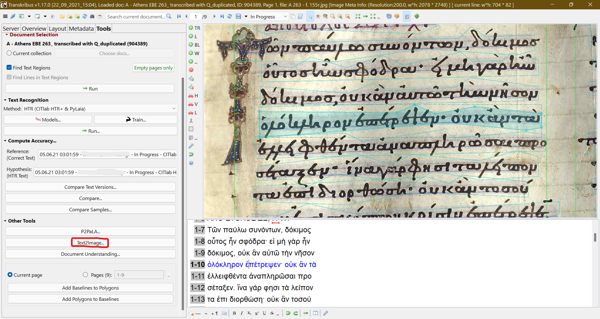 Transcription and Text2Image tool.
