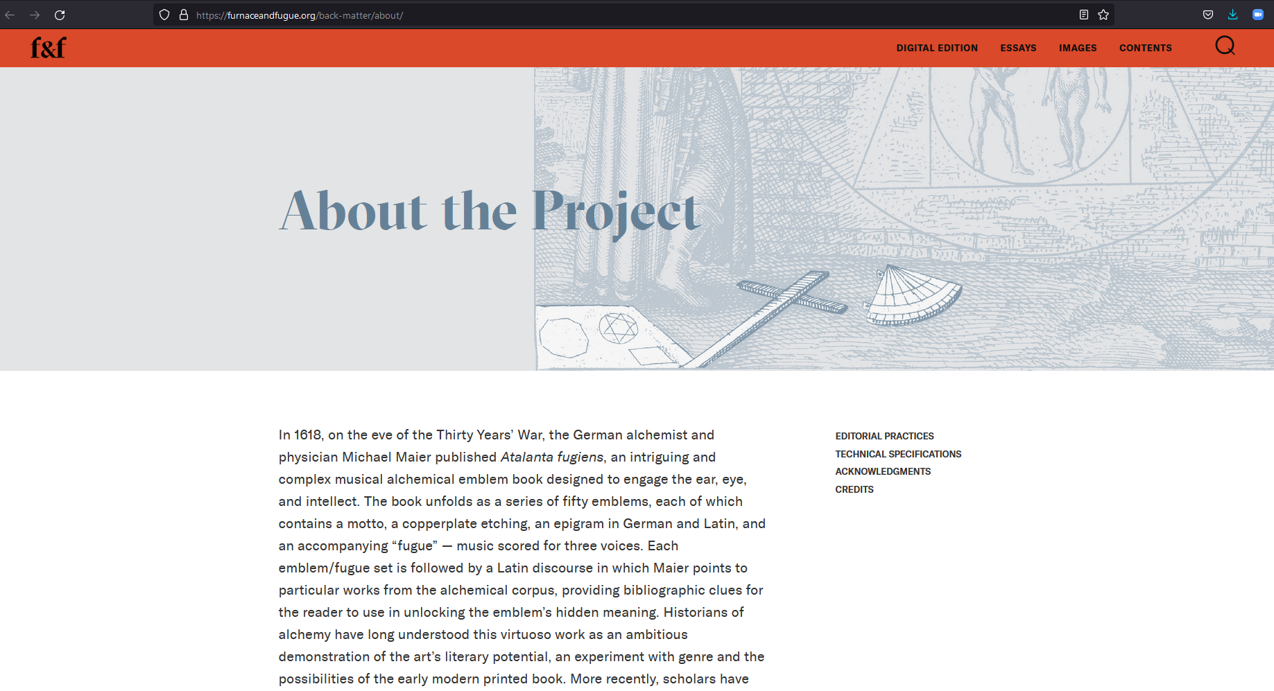 About the project page.