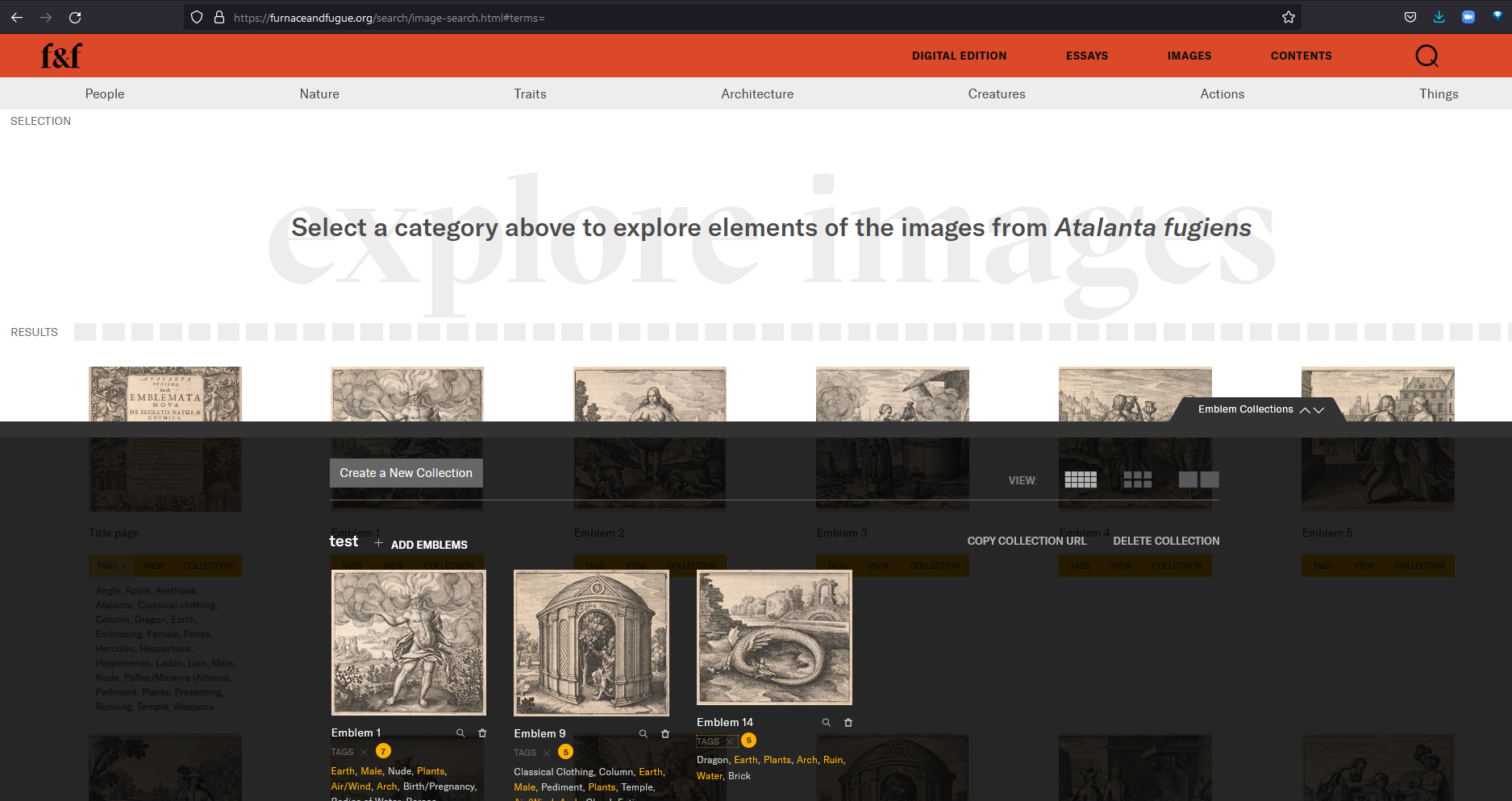 Personalized image collections.