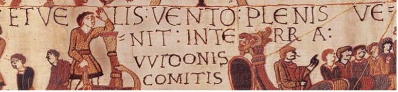 ET VELIS: VENTO: PLENIS VE==NIT: IN TERRA: WIDONIS COMITIS