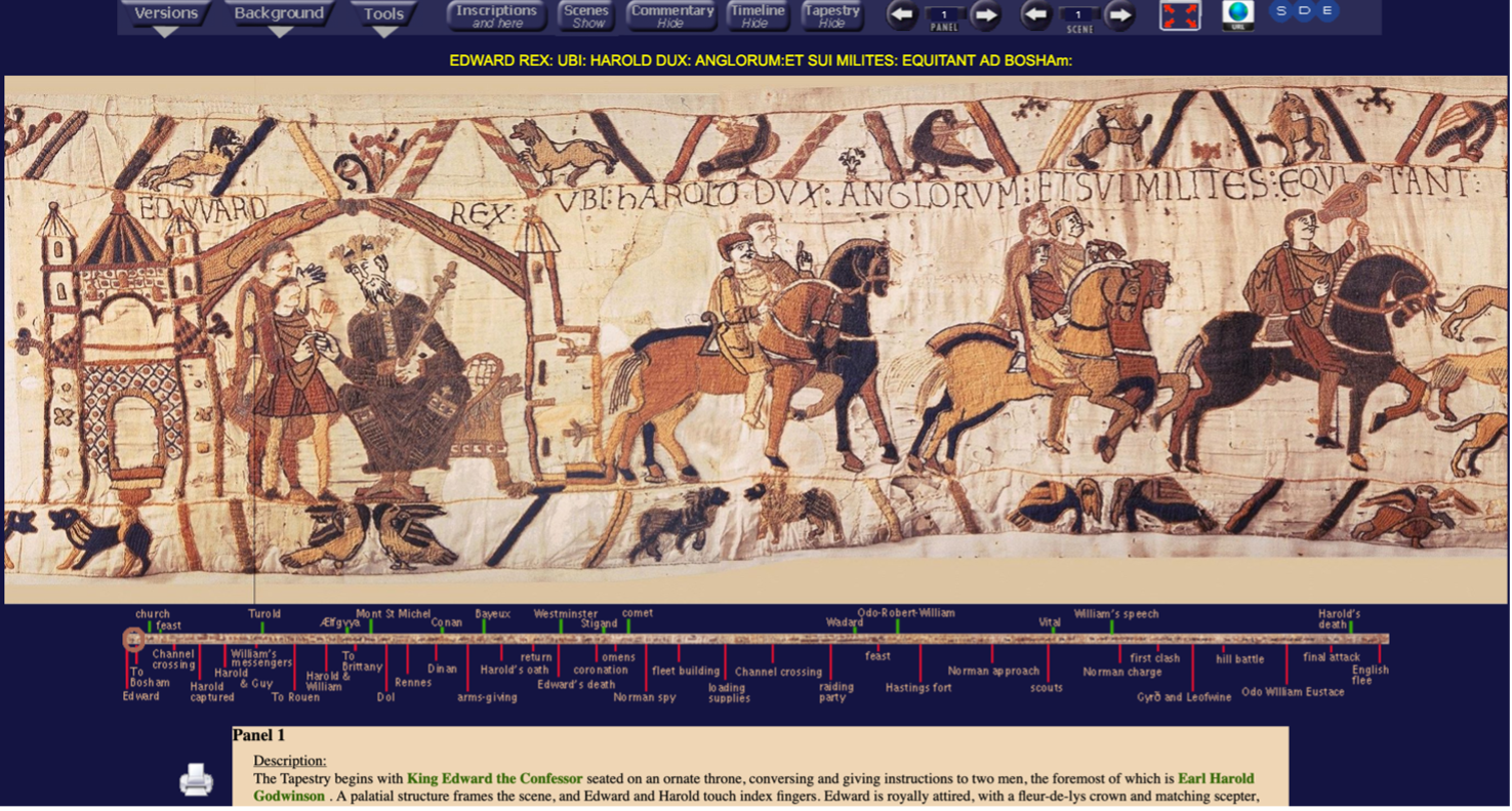 Main page of BTDE.