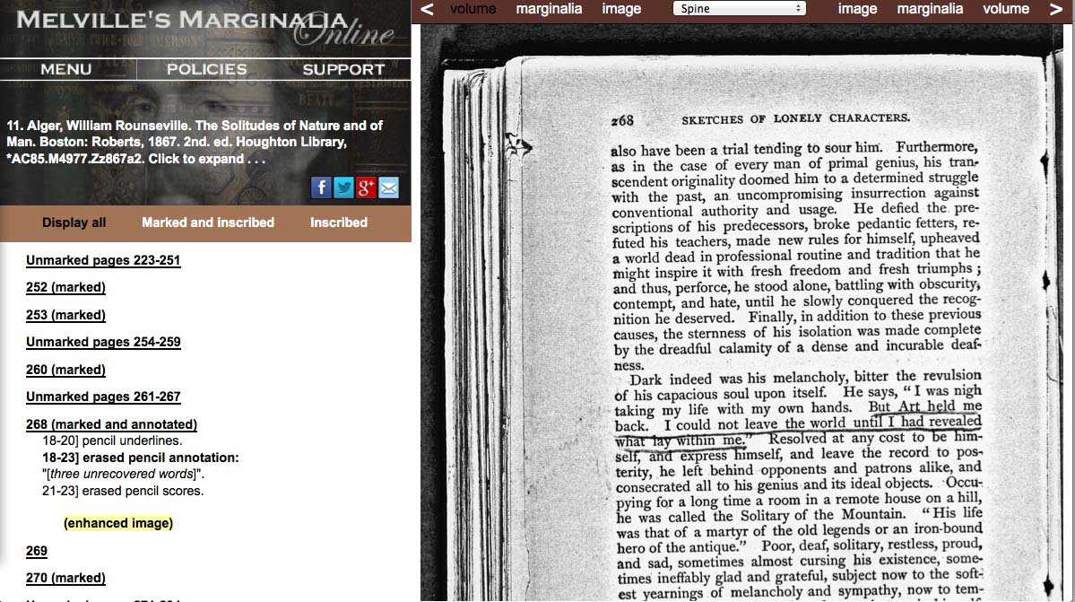 Erased marginalia enhanced close up.