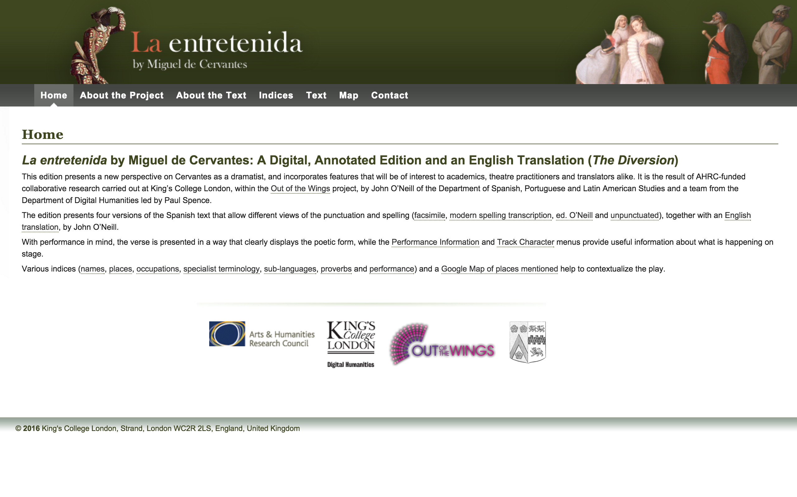 Homepage.