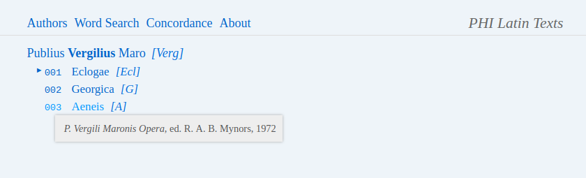 Selected author.